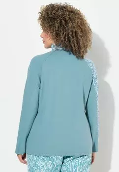 Топ с длинными рукавами Ulla Popken, светло-зеленый