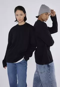 Топ с длинными рукавами UNISEX YOURTURN, черный