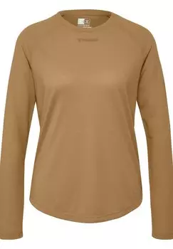 Топ с длинными рукавами VANJA Hummel, цвет tigers eye