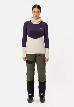 Топ с длинными рукавами Vaude, бежевый