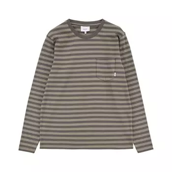 Топ с длинными рукавами VERKSTAD LONG SLEEVE Makia, оливковый