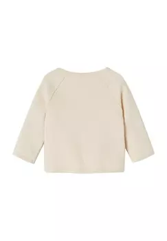 Топ с длинными рукавами Vertbaudet, белый