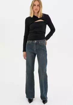 Топ с длинными рукавами VIGGAMW KNOT My Essential Wardrobe, черный