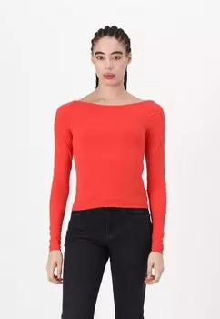 Топ с длинными рукавами VIKRIA VILA, красный