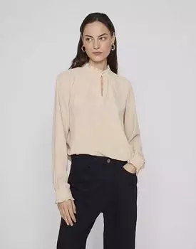 Топ с длинными рукавами Vila из березы