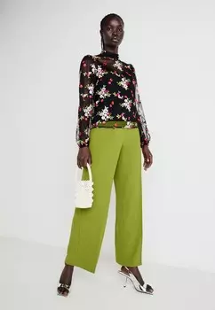 Топ с длинными рукавами VILARA HIGH NECK VILA, черный