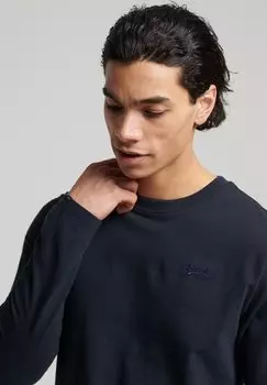 Топ с длинными рукавами VINTAGE LOGO EMBROIDERED Superdry, цвет eclipse navy
