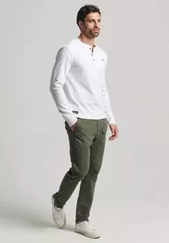 Топ с длинными рукавами VINTAGE LOGO EMBROIDERED HENLEY Superdry, цвет optic