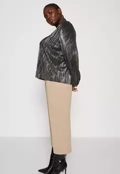 Топ с длинными рукавами VMCELLA Vero Moda Curve, черный