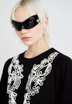 Топ с длинными рукавами VMGIRA TOP Vero Moda, черный