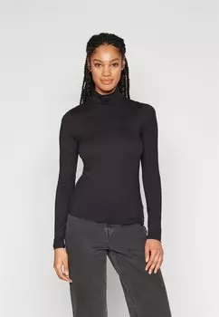 Топ с длинными рукавами VMINA HIGHNECK TOP BOO Vero Moda, черный