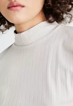 Топ с длинными рукавами VMMINNA HIGH NECK Vero Moda, бежевый