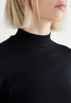 Топ с длинными рукавами VMMINNA HIGH NECK Vero Moda, черный