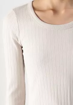 Топ с длинными рукавами VMMINNA Vero Moda, бежевый