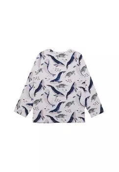 Топ с длинными рукавами Walkiddy, белый