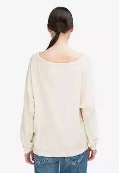 Топ с длинными рукавами WIDE CREW REFLECTIVE True Religion, белый