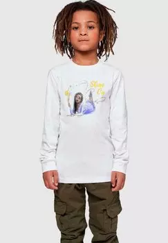 Топ с длинными рукавами WISH-SHINE ON ASHA LYING LONGSLEEVE ABSOLUTE CULT, цвет white