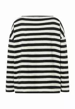 Топ с длинными рукавами WITH STRIPES More & More, цвет White Denim