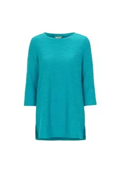 Топ с длинными рукавами WITH STRUCTURE Cellbes Of Sweden, цвет turquoise