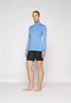 Топ с длинными рукавами WOMEN HALF ZIP Icebreaker, синий