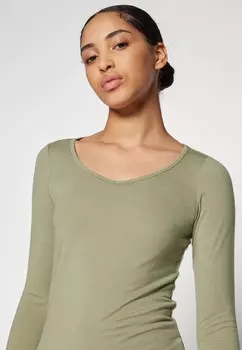 Топ с длинными рукавами WOMEN SIREN SWEETHEART Icebreaker, хаки