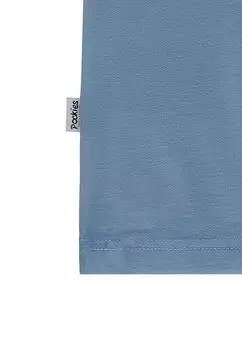 Топ с длинными рукавами WORD Pockies, синий