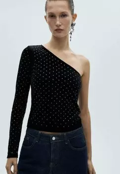 Топ с длинными рукавами XTACHI Mango, черный