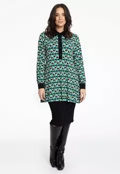 Топ с длинными рукавами Yoek, зеленый