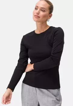Топ с длинными рукавами zero, черный