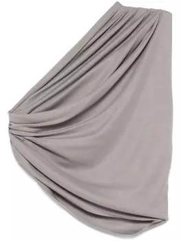 Топ с драпировкой PNK, серый