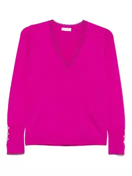 Топ с фестонами LIU JO, розовый