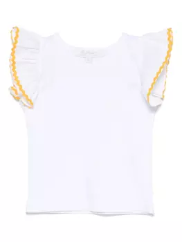 Топ с фестонами Mariella Ferrari, белый