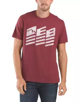 Топ с флагом и логотипом Modern Eddie Bauer, красный