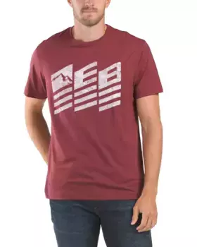 Топ с флагом и логотипом Modern Eddie Bauer, красный