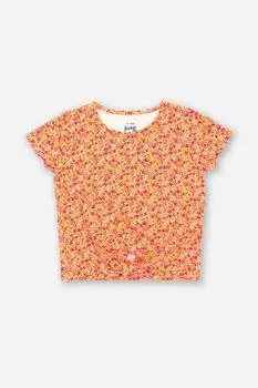 Топ с галстуком Petal Perfume Kite, мультиколор