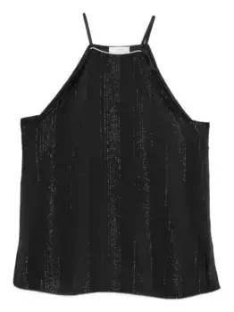 Топ с халтернеем Forte Forte, синий