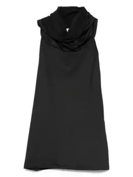 Топ с капюшоном VICTORIA BECKHAM, черный