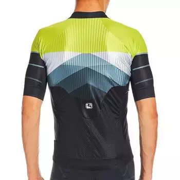 Топ с короткими рукавами FR-C Pro TRI мужской Giordana, цвет Lime Punch/Black