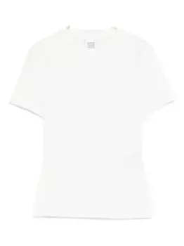Топ с короткими рукавами и круглым вырезом VETEMENTS, белый