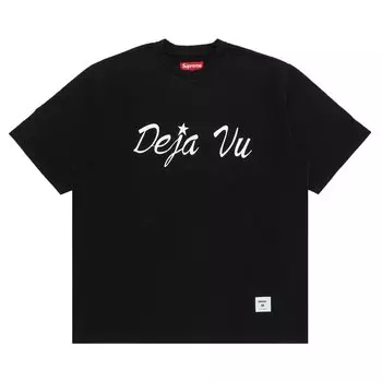 Топ с короткими рукавами Supreme Dj Vu, цвет Черный