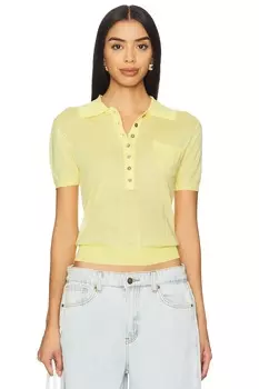 Топ с короткими рукавами untamed Lioness, цвет butter