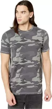 Топ с короткими рукавами VA Sport Vent RVCA, камуфляж