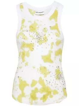 Топ с кристаллами DES PHEMMES, белый