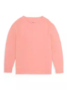 Топ с кроликом для маленьких девочек и девочек The Row, розовый