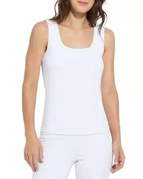 Топ с круглым вырезом Evie Lyss, белый