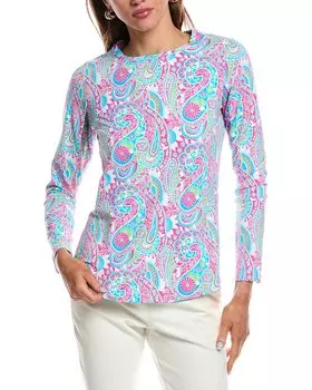 Топ с круглым вырезом IBKUL, розовый