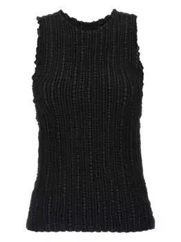 Топ с круглым вырезом Issey Miyake, черный