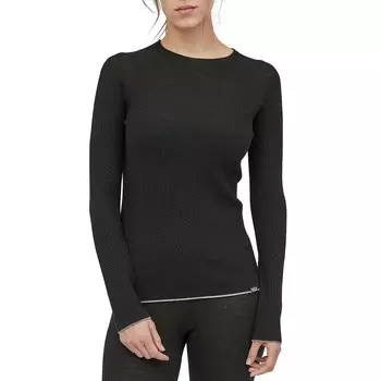 Топ женский Patagonia Capilene Air, чёрный