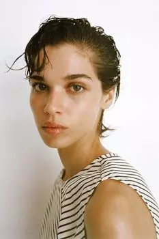 Топ с кулиской H&M, бежевый