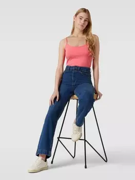 Топ с квадратным вырезом Christian Berg, коралловый